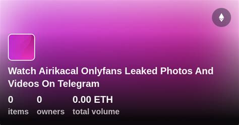 airikacal only fans|Airikacal 269 Leaked OnlyFans Files